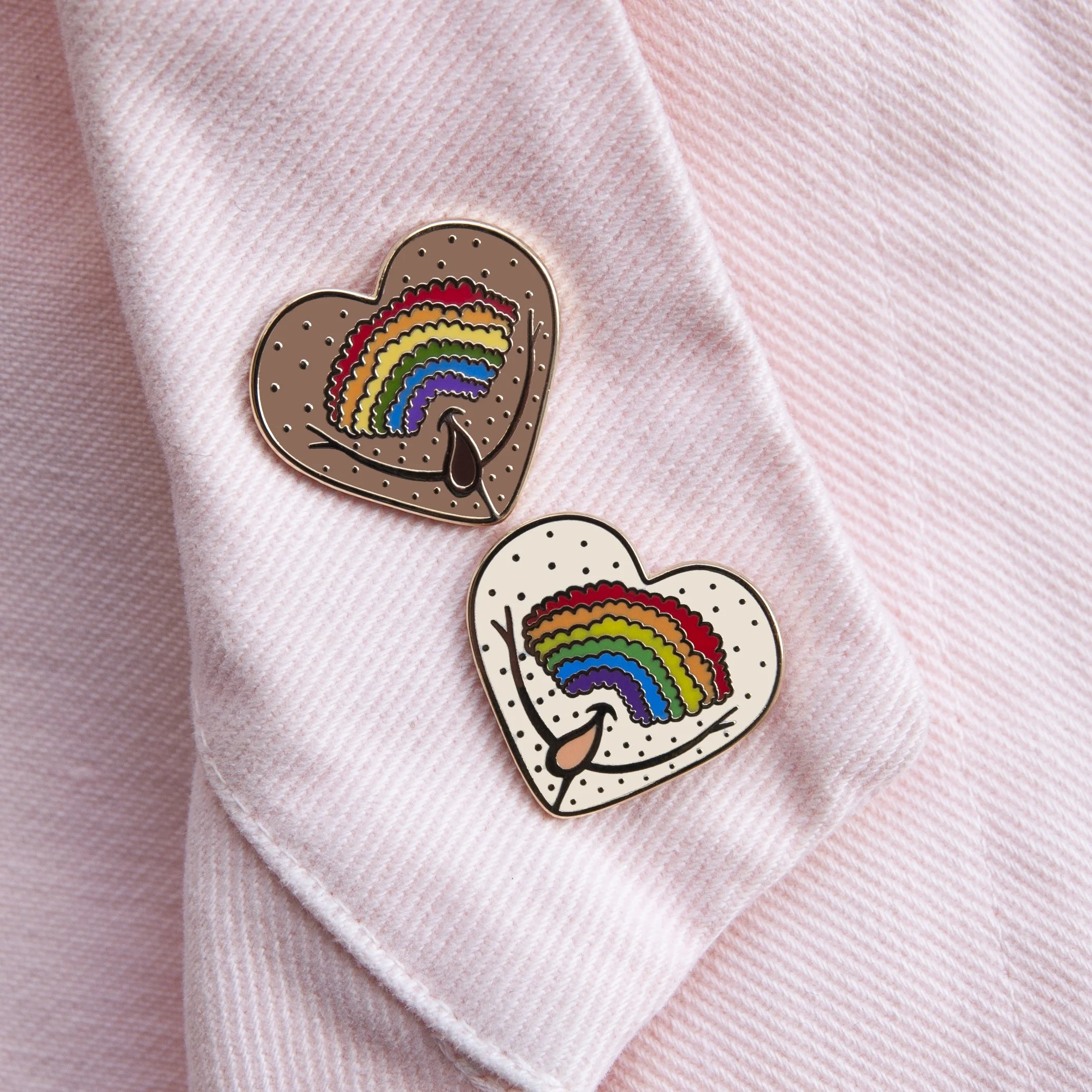Enamel Pin • Happy Clitoris — The Vulva Gallery